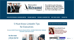 Desktop Screenshot of executiveresumeexpert.com